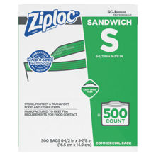 Picture of SCJP Ziploc Sandwich Bag - 500 Count