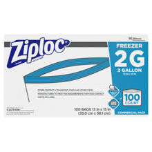Picture of SCJP Ziploc Freezer 2 Gallon - 100 Count