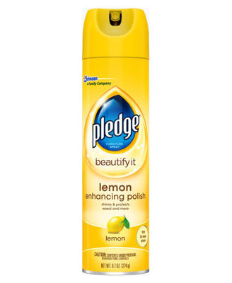 Picture of Pledge Beautify - Enhancing Lemon Aerosol - 9.7 oz - 12 Per Case