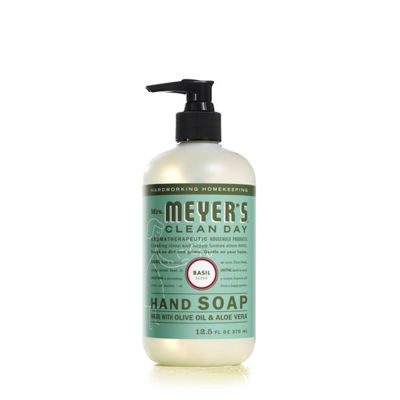 Picture of Mrs. Meyers Liquid Hand Soap - Basil - 12.5oz - 6 Per Case
