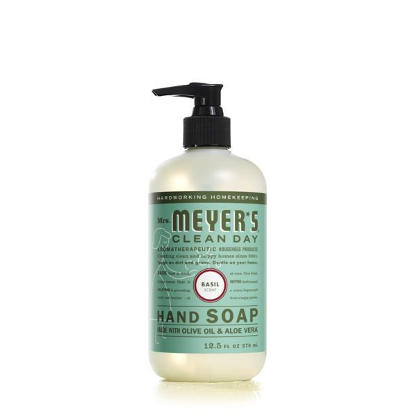 Picture of MRS. MEYERS LIQUID HAND SOAP - BASIL - 12.5OZ - 6 PER CASE (SO)