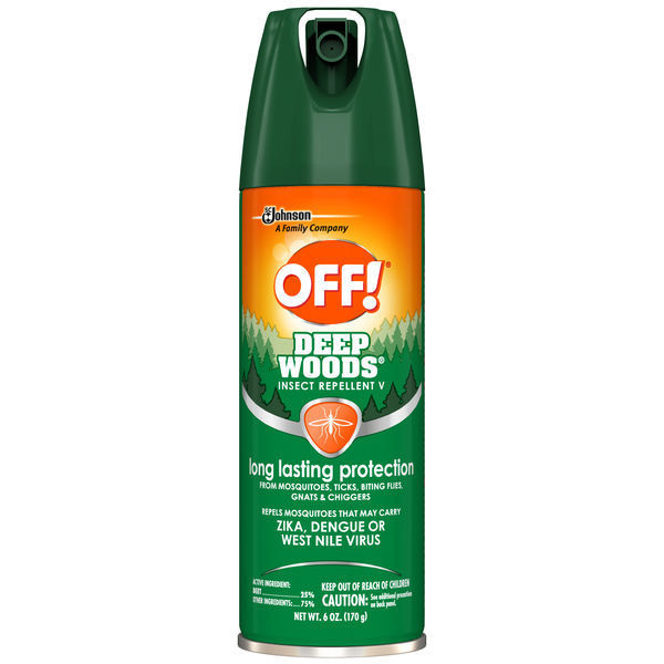 Picture of OFF! DEEP WOODS INSECT REPELLENT AEROSOL - 25% DEET - 6OZ - 12 PER CASE