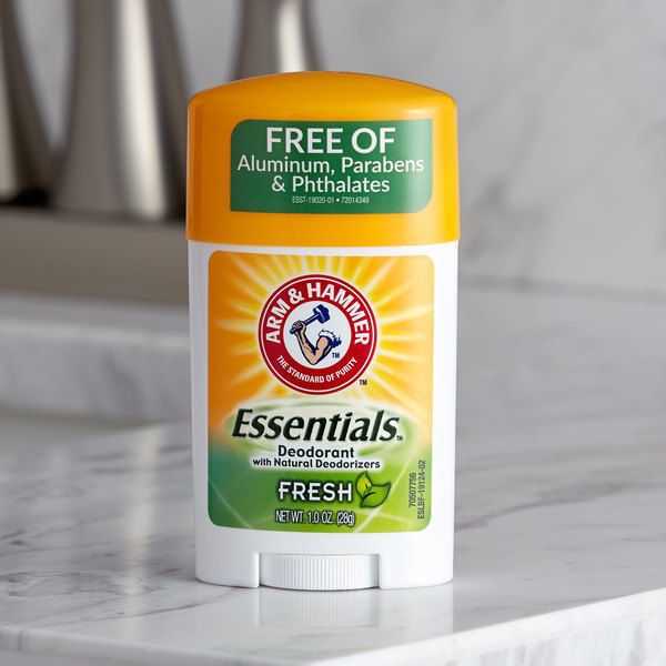 Picture of ARM & HAMMER ESSENTIALS NATURAL DEODORANT STICK, CLEAN SCENT 12 X 1 OUNCE PER CASE