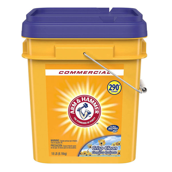 Picture of ARM & HAMMER LAUNDRY POWDER, CRISP CLEAN 1 X 18 POUND PAIL