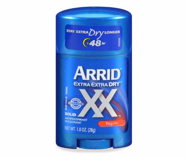 Picture of ARRID XX SOLID DEODORANT, REGULAR SCENT 12 X 1 OUNCE PER CASE