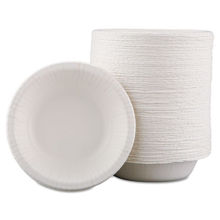 Picture of ULTRA 12 OUNCE COATED PAPER BOWL - WHITE - 4/125 CASE