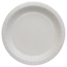 Picture of ULTRA 8.5" COATED PAPER PLATE - WHITE - 2/125 CASE