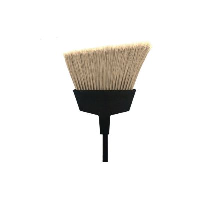 Picture of LARGE ANGLE BROOM 54 LENGTH WITH BEIGE BRISTLES, METAL HANDLE 10 EACH PER CASE - DISC. USE # 3000402