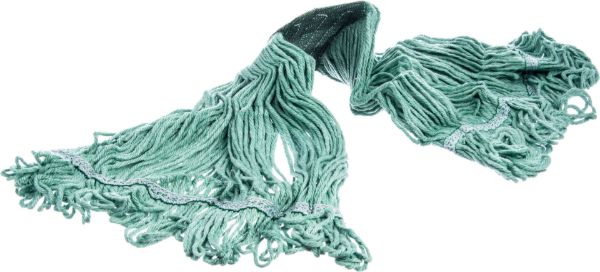 Picture of FLO-PAC MEDIUM LOOPED-END MOP WITH GREEN BAND - GREEN - 12/PACK (SO)