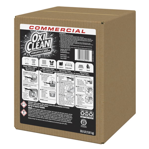 Picture of OXICLEAN VERSATILE STAIN REMOVER 1 X 30 POUND CASE