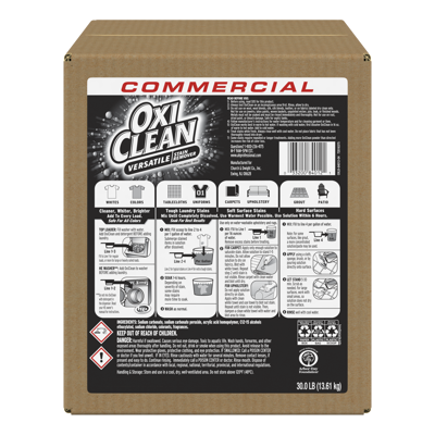 Picture of OXICLEAN VERSATILE STAIN REMOVER 1 X 30 POUND CASE