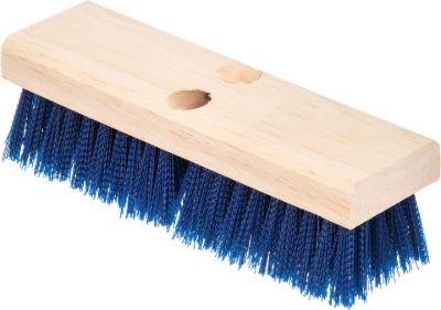 Picture of DECK SCRUB BRUSH 12" - BLUE BRISTLE - HIGH/LOW PLASTIC - ACME THREAD (6/CASE)