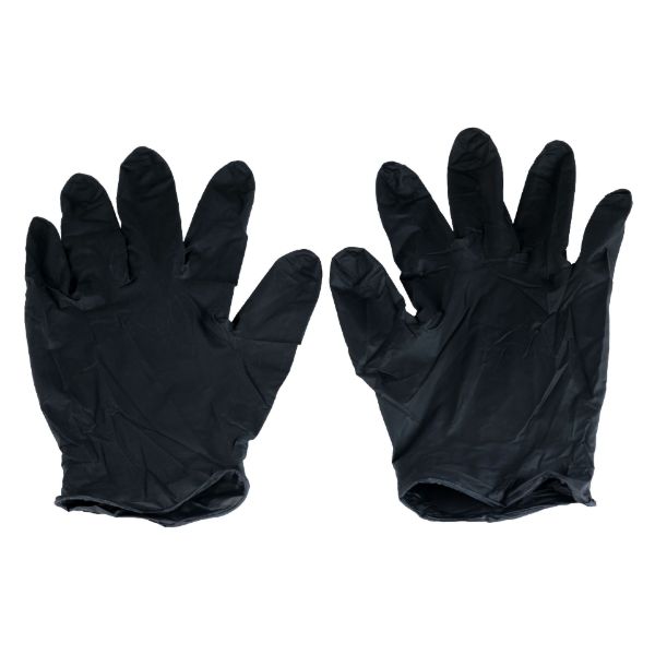 Picture of BLACK NITRILE 5 MIL POWDER FREE EXAM GLOVES - CHEMO & FENTANYL RATED - XX-LARGE - 10/100 PER CASE